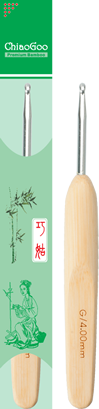 Бамбуковый крючок Chiaogoo с металлической головкой (0.6 — 6 мм)